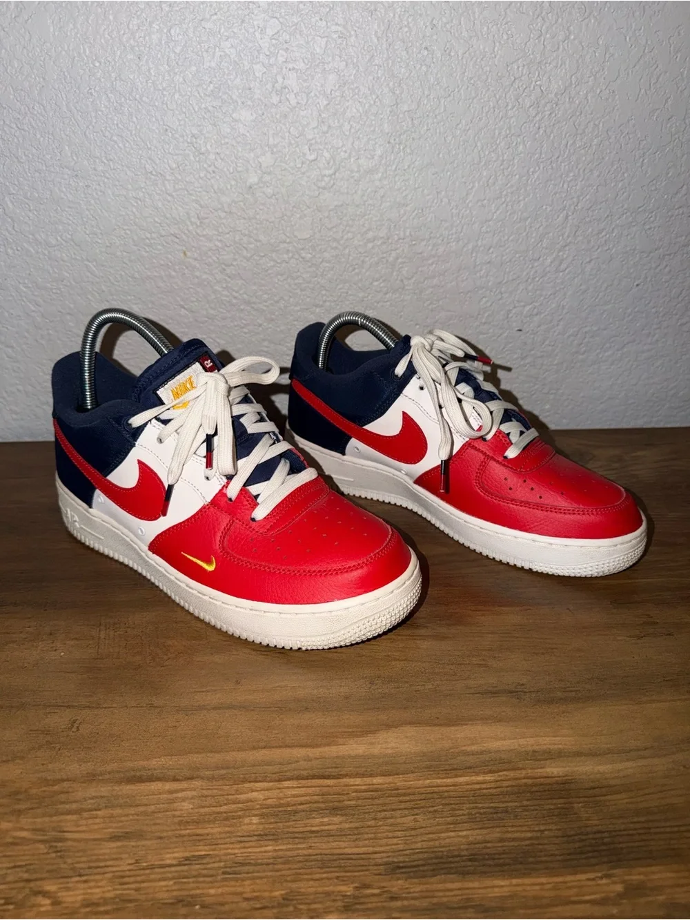 Nike Air Force 1 Shoes Unisex Kids 7Y GS Independence Day Low Top 820438-603